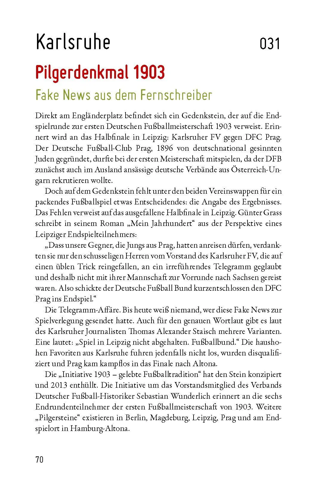 Bild: 9783964231437 | Fußballheimat Baden | 100 Orte der Erinnerung. Ein Reiseführer | Buch