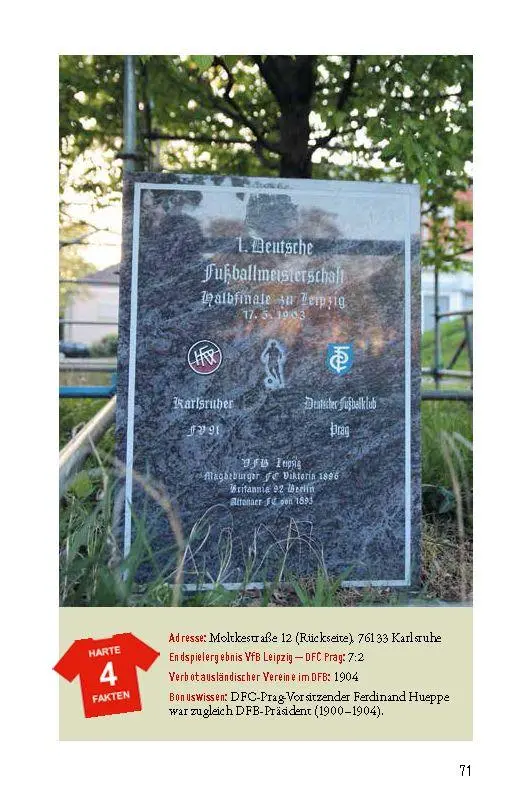 Bild: 9783964231437 | Fußballheimat Baden | 100 Orte der Erinnerung. Ein Reiseführer | Buch