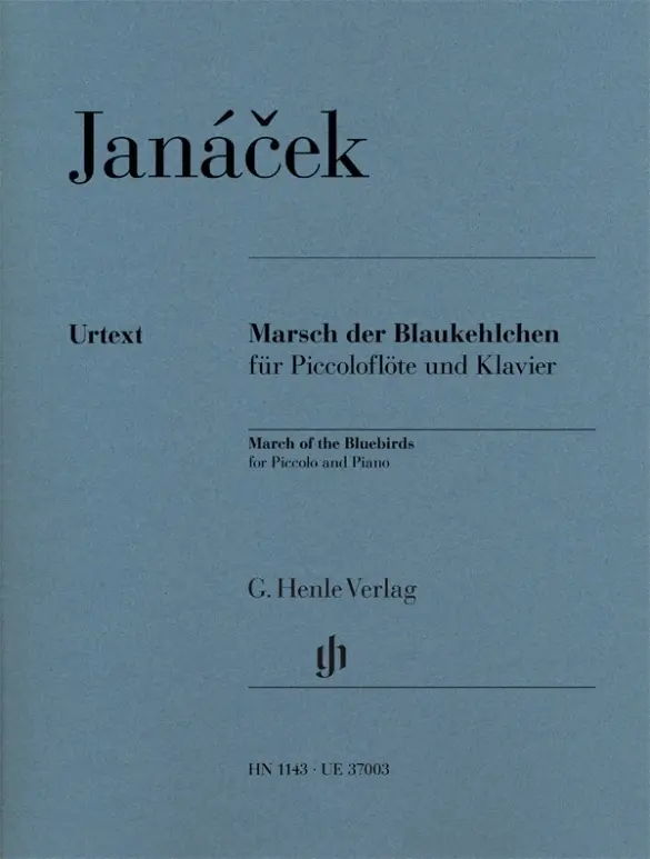 Cover: 9790201811437 | Leos Janácek - Marsch der Blaukehlchen für Piccoloflöte und Klavier