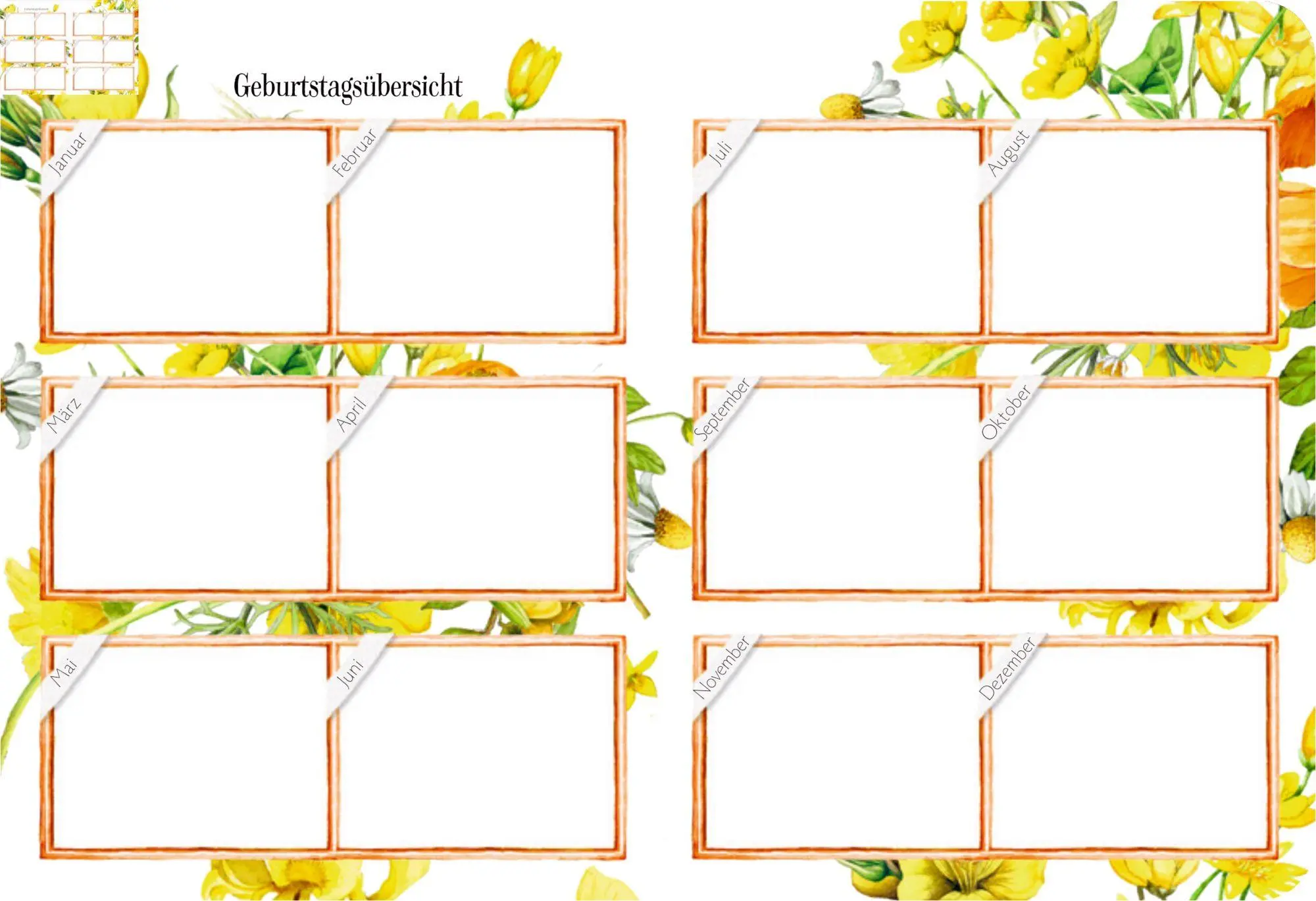 Bild: 4050003971537 | Mein Jahr 2027 - gelb | Marjolein Bastin | Kalender | 144 S. | Deutsch