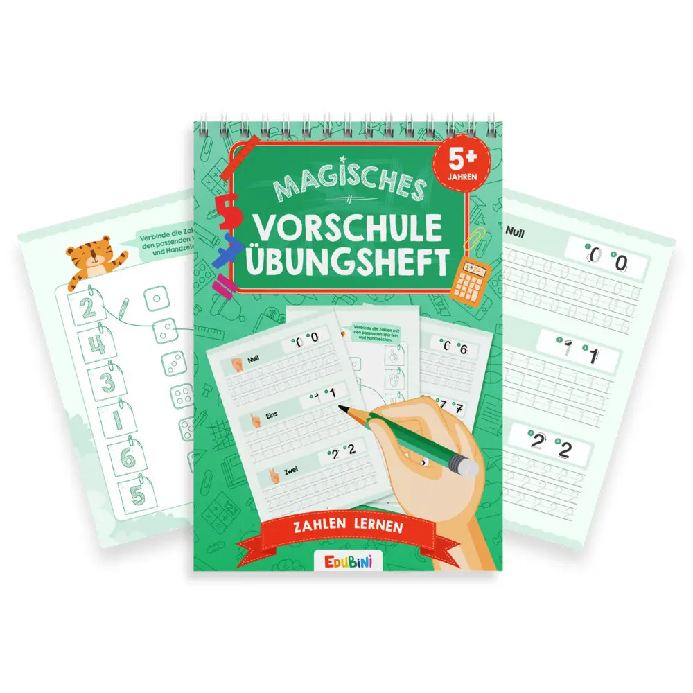 Cover: 4270004291537 | Magisches Vorschule Übungsheft: Zahlen lernen | Taschenbuch | Karton