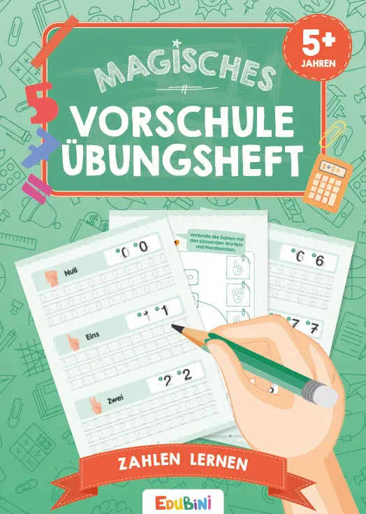 Bild: 4270004291537 | Magisches Vorschule Übungsheft: Zahlen lernen | Taschenbuch | Karton