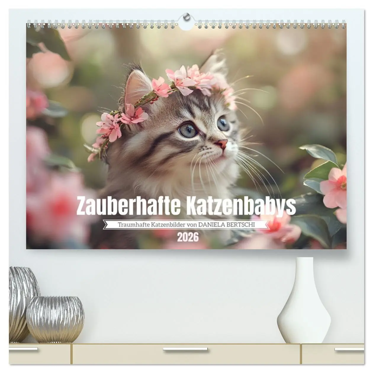 Cover: 9783457341537 | Zauberhafte Katzenbabys (hochwertiger Premium Wandkalender 2026 DIN...