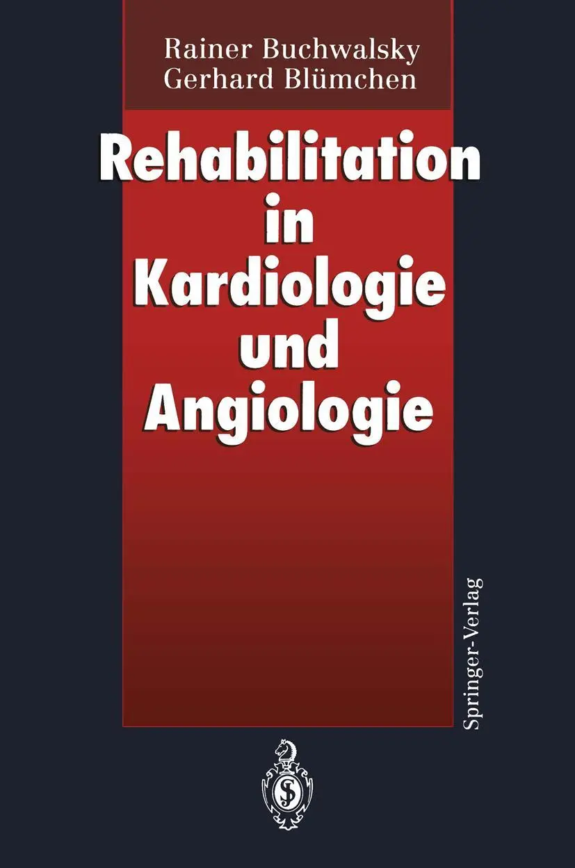 Cover: 9783540571537 | Rehabilitation in Kardiologie und Angiologie | Blümchen (u. a.) | Buch