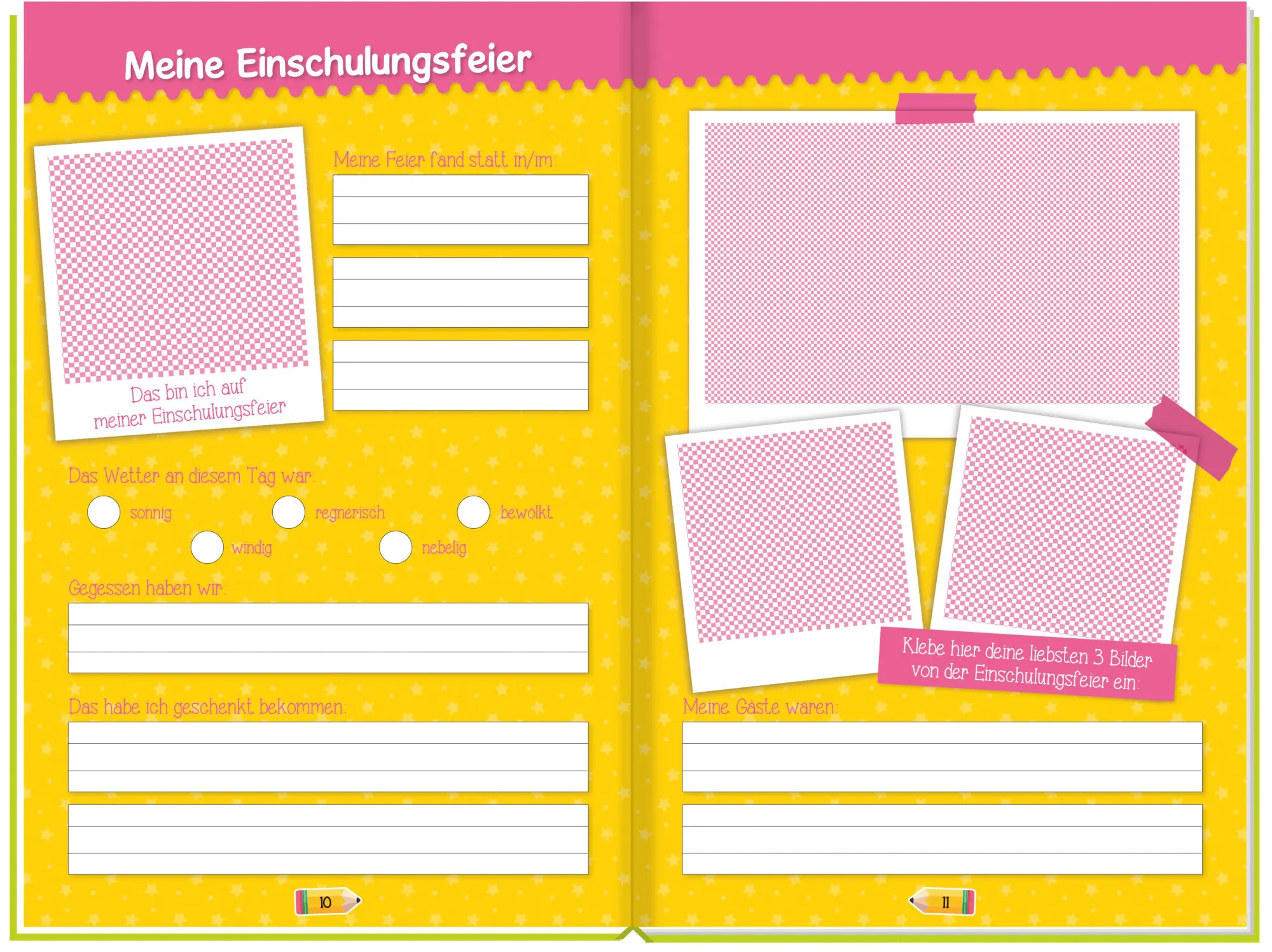 Bild: 9783965521537 | Trötsch Mein erstes Schuljahr Album | Erinnerungsalbum Fotoalbum | KG