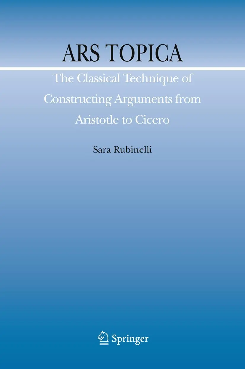 Cover: 9789048181537 | Ars Topica | Sara Rubinelli | Taschenbuch | xxii | Englisch | 2010