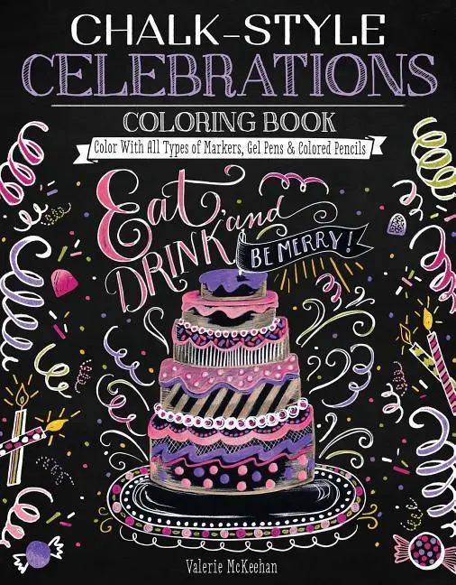 Cover: 9781497201637 | Chalk-Style Celebrations Coloring Book | Valerie Mckeehan | Buch