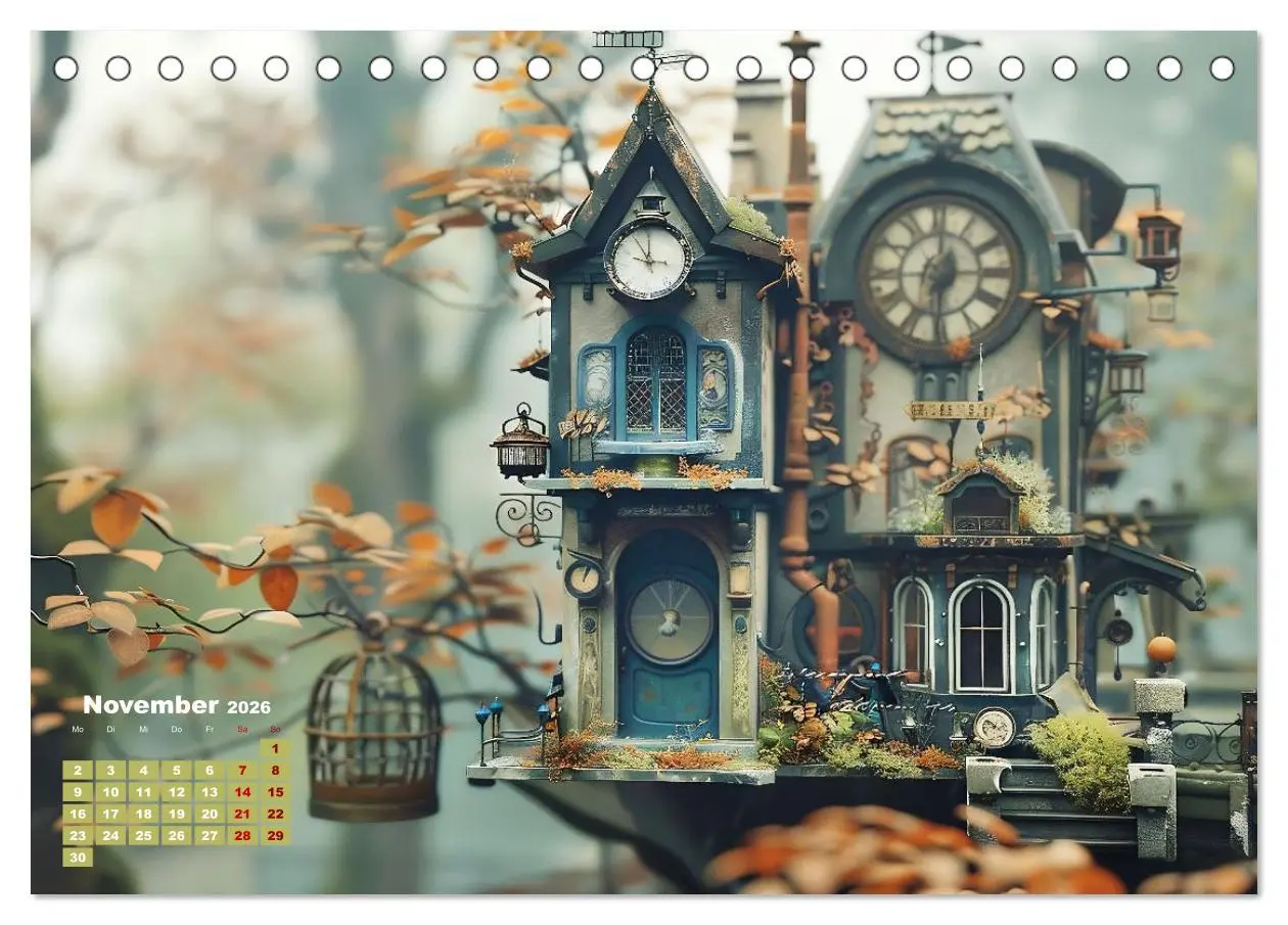 Bild: 9783457401637 | Miniaturwelt Faszinierend winzige Häuser im Steampunk-Stil...
