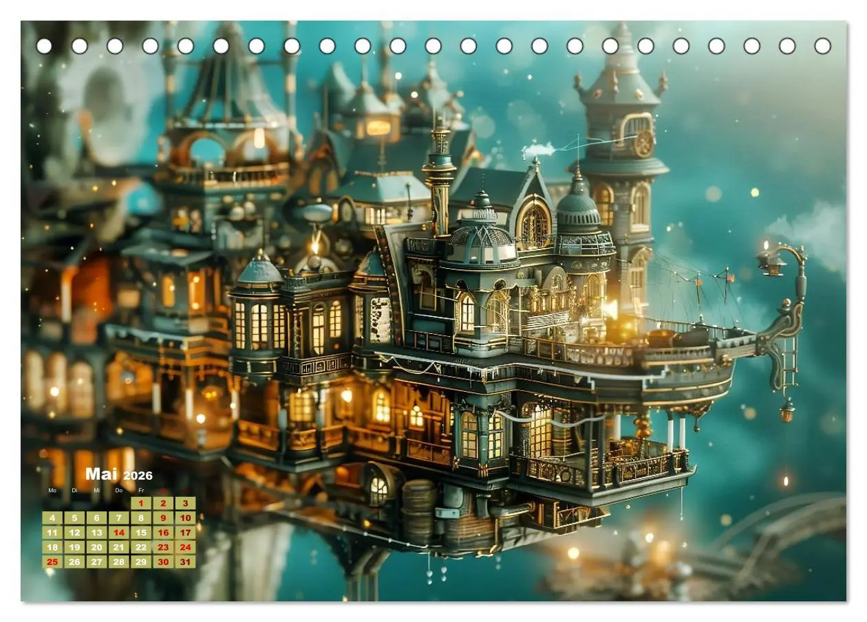 Bild: 9783457401637 | Miniaturwelt Faszinierend winzige Häuser im Steampunk-Stil...
