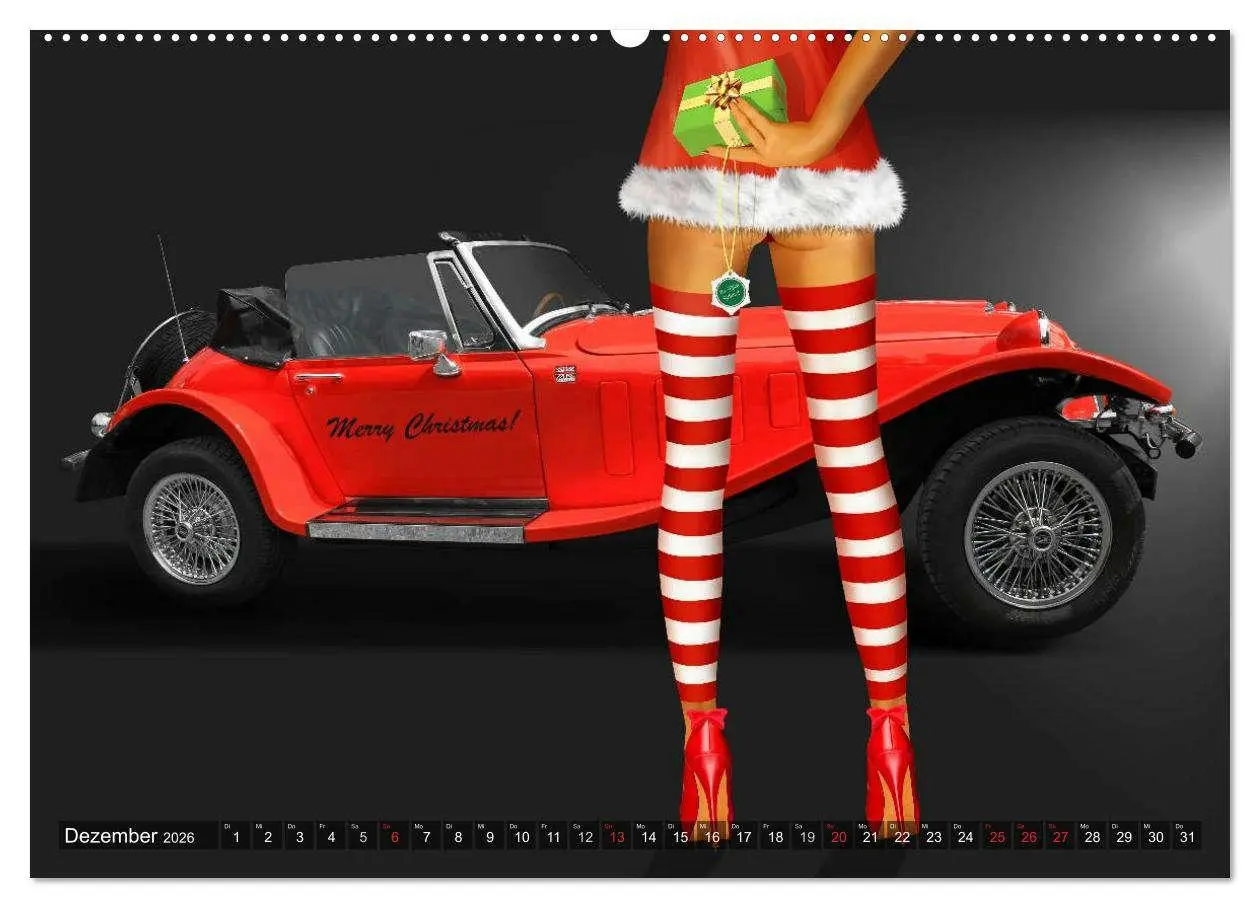 Bild: 9783457951637 | Oldtimer und Pin-Up Girls by Mausopardia (Wandkalender 2026 DIN A2...