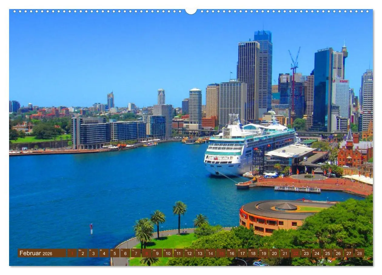 Bild: 9783516111637 | Australien ¿ Impressionen (Wandkalender 2026 DIN A2 quer), CALVENDO...
