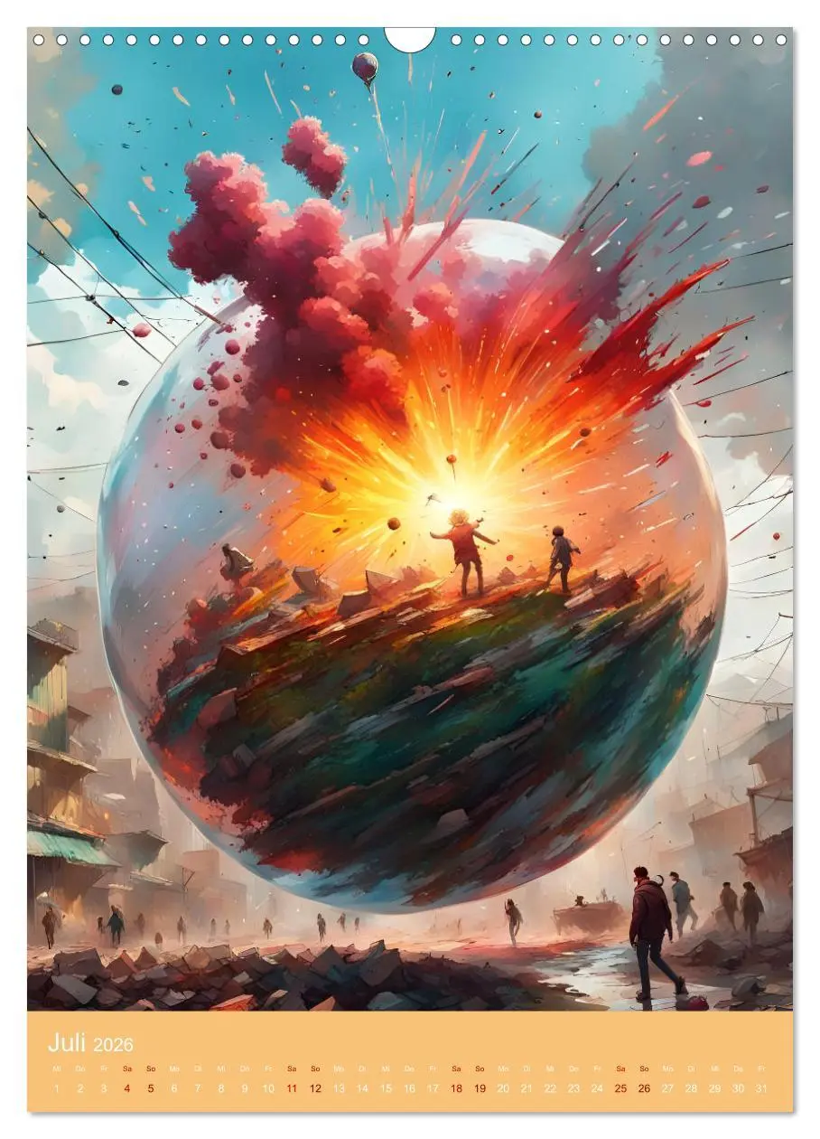 Bild: 9783516281637 | Galaktische Träume (Wandkalender 2026 DIN A3 hoch), CALVENDO...