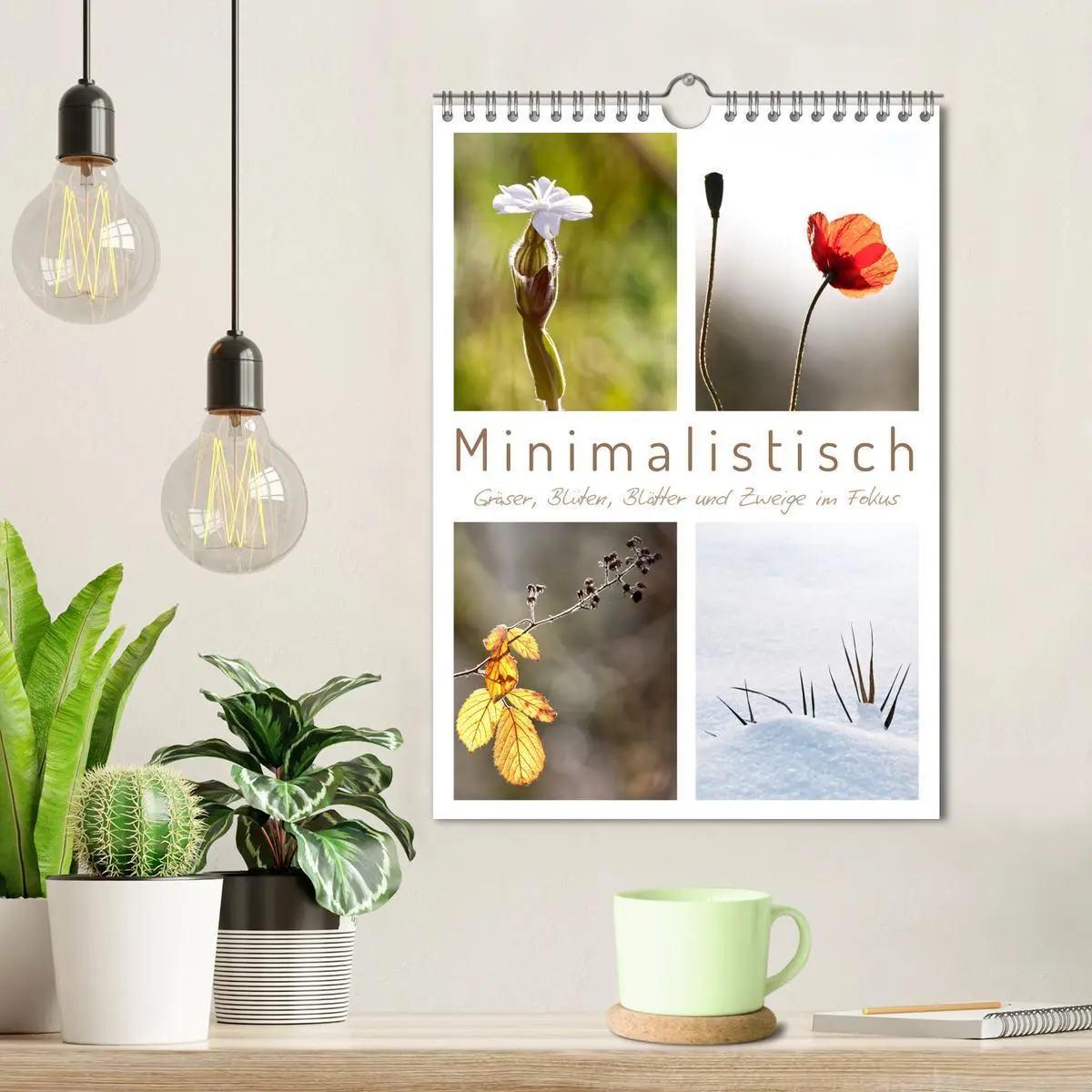 Bild: 9783516351637 | Minimalistisch, Gräser, Blüten, Blätter und Zweige im Fokus...