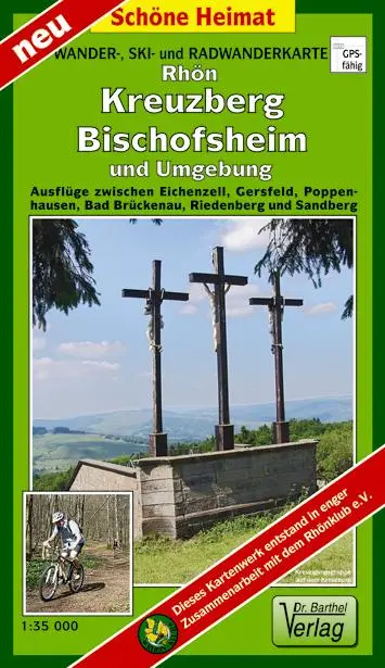 Cover: 9783895911637 | Rhön, Kreuzberg, Bischofsheim und Umgebung 1 : 35 000 Radwander-...