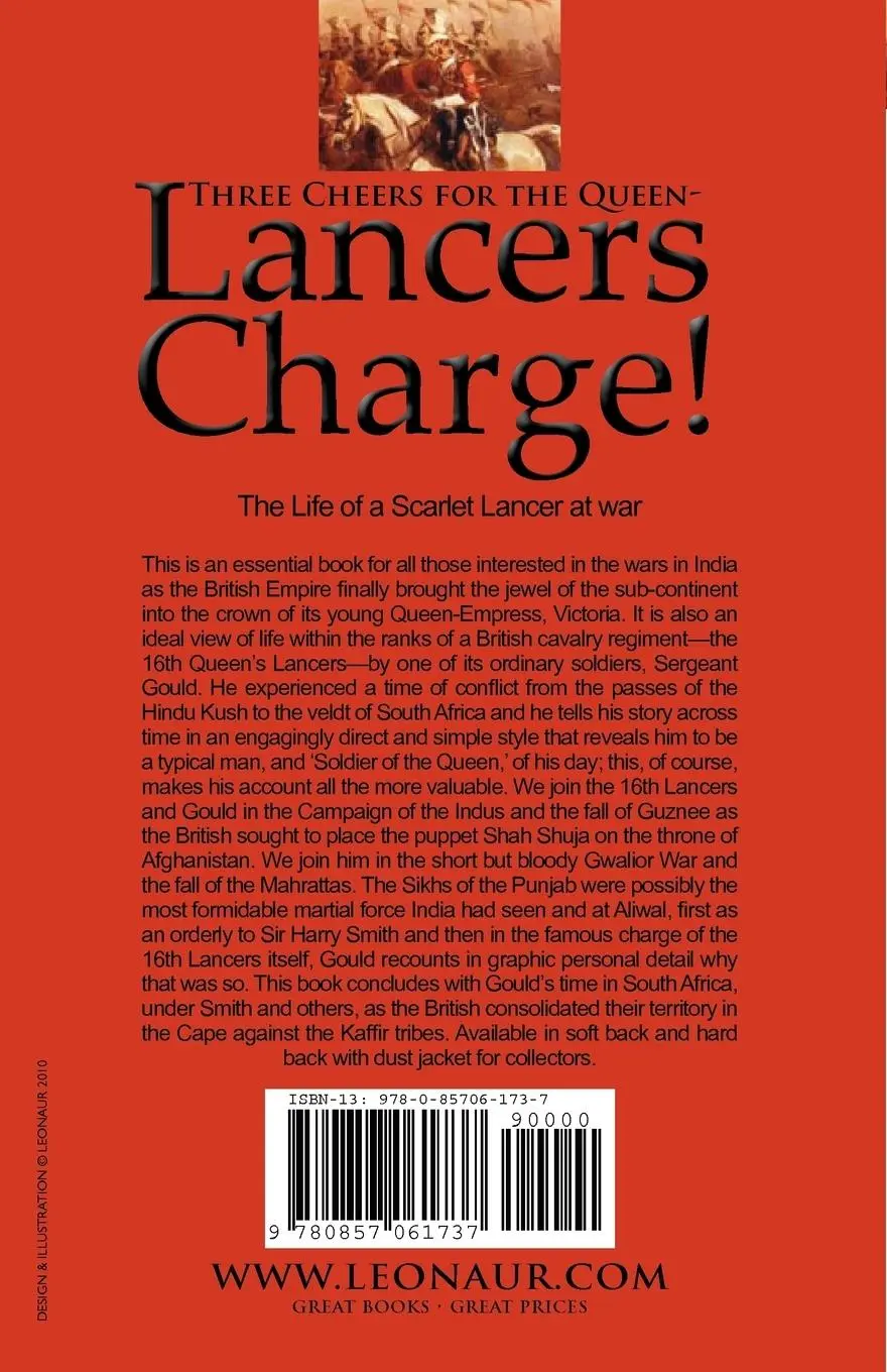 Rückseite: 9780857061737 | Three Cheers for the Queen-Lancers Charge! the Experiences of a...