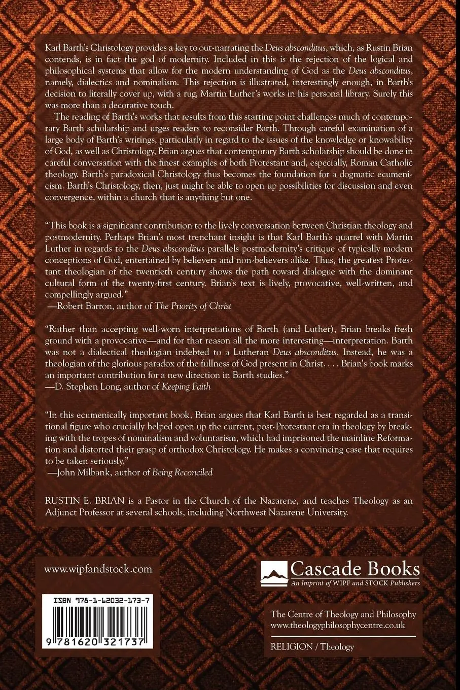 Rückseite: 9781620321737 | Covering Up Luther | Rustin E. Brian | Taschenbuch | Englisch | 2013