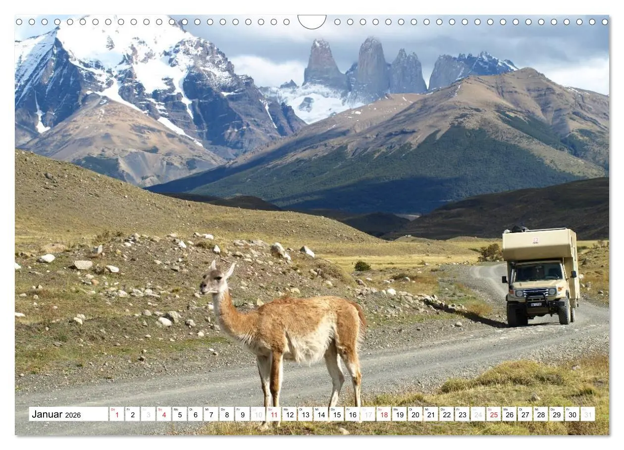 Bild: 9783516101737 | Zeit zum Träumen - Panamericana 2026 (Wandkalender 2026 DIN A3...