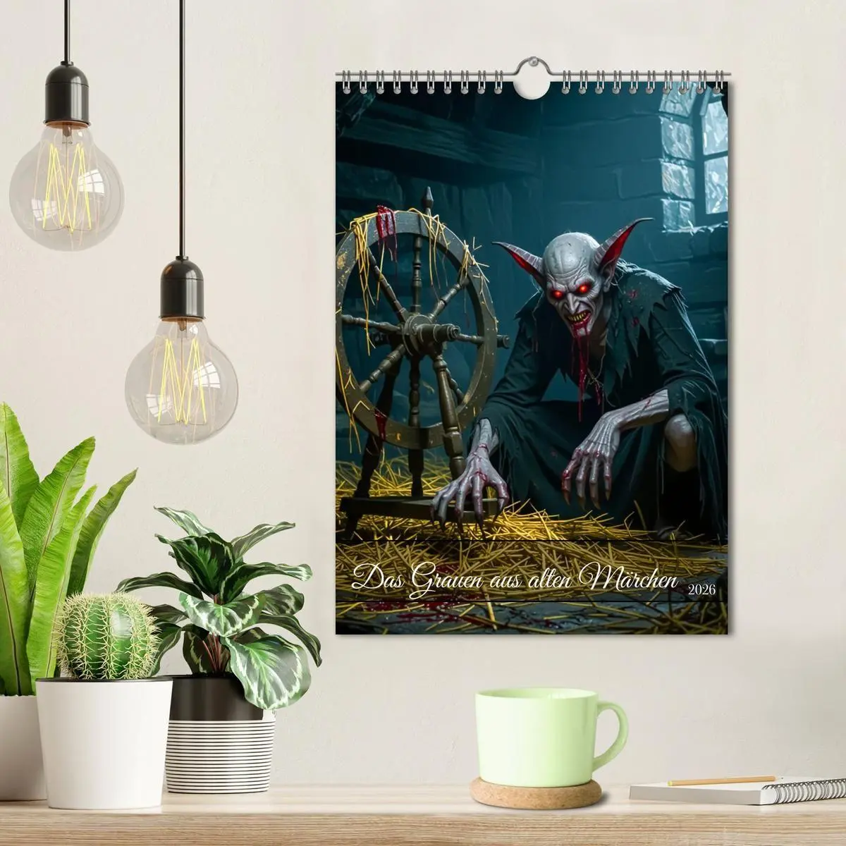 Bild: 9783516651737 | Das Grauen aus alten Märchen (Wandkalender 2026 DIN A4 hoch),...