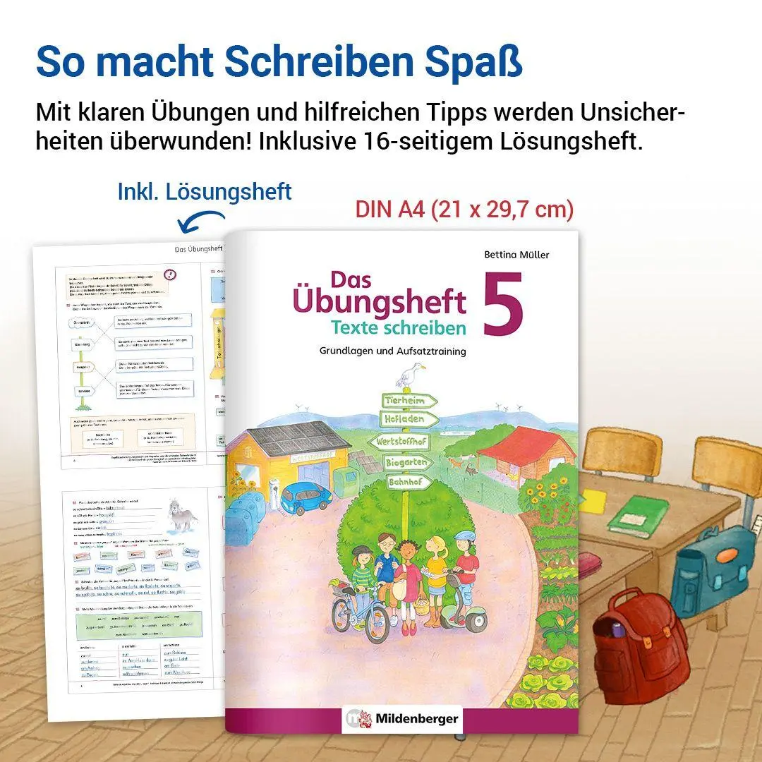 Bild: 9783619541737 | Das Übungsheft Texte schreiben 5 | Grundlagen und Aufsatztraining