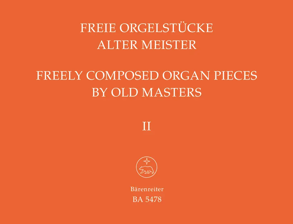 Cover: 9790006471737 | Freie Orgelstücke alter Meister II/Freely composed Organ Pieces by...