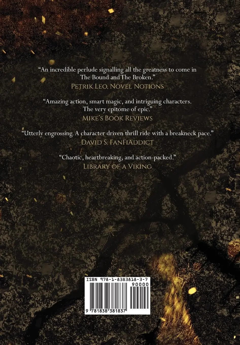 Rückseite: 9781838381837 | The Fall | Ryan Cahill | Buch | Englisch | 2021 | Ryan Cahill