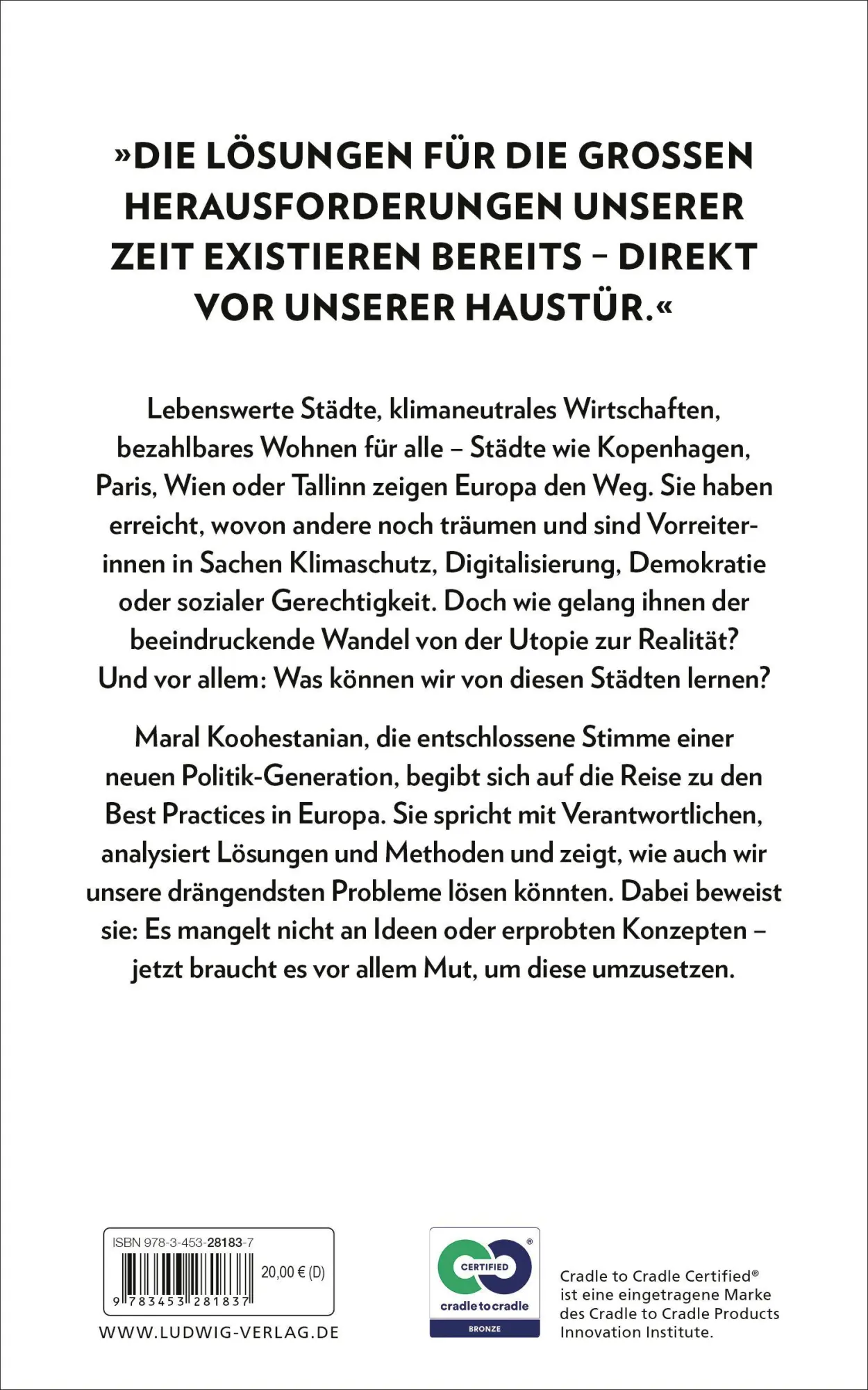Bild: 9783453281837 | Bereit für besser | Europas Lösungen für eine lebenswerte Zukunft