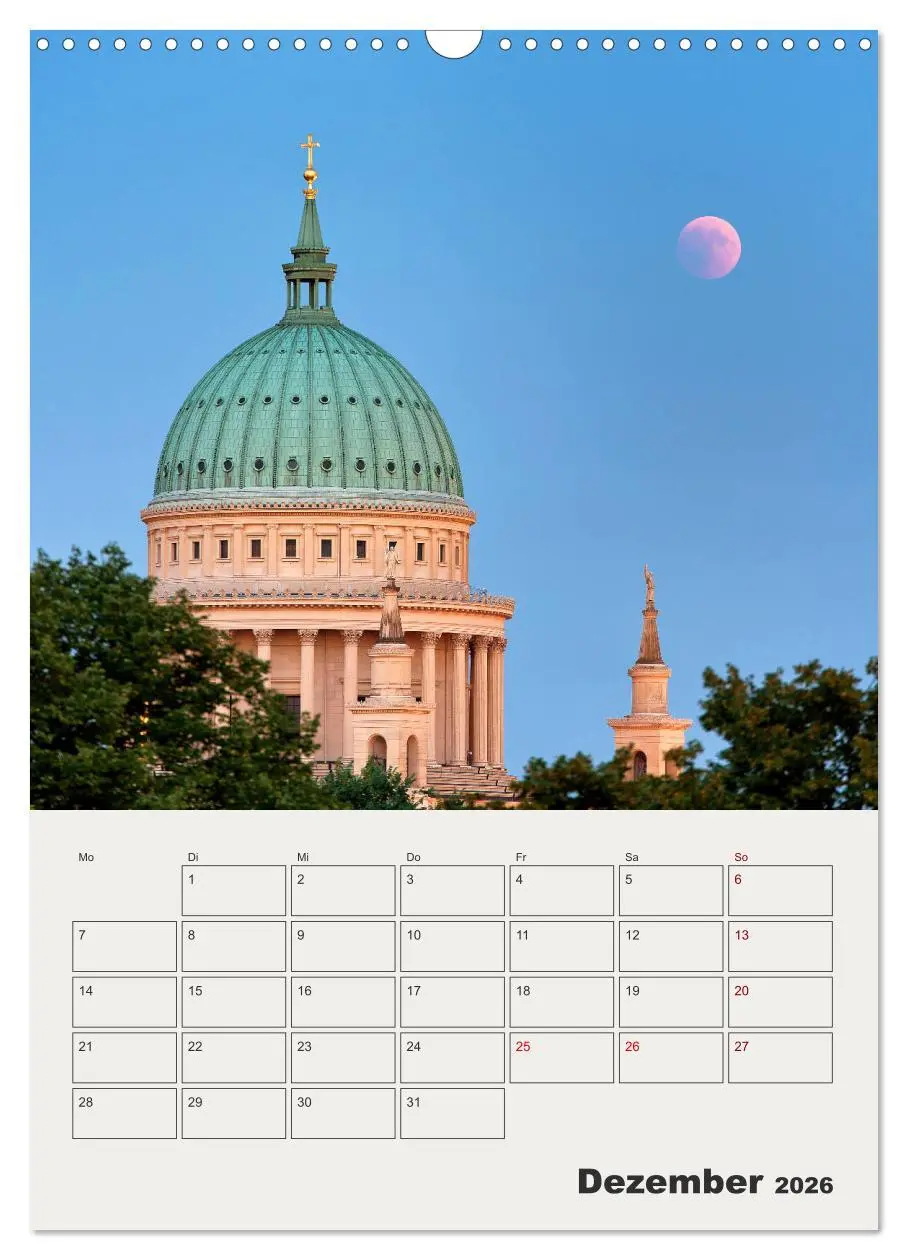 Bild: 9783516401837 | Potsdam in Farbe (Wandkalender 2026 DIN A3 hoch), CALVENDO...