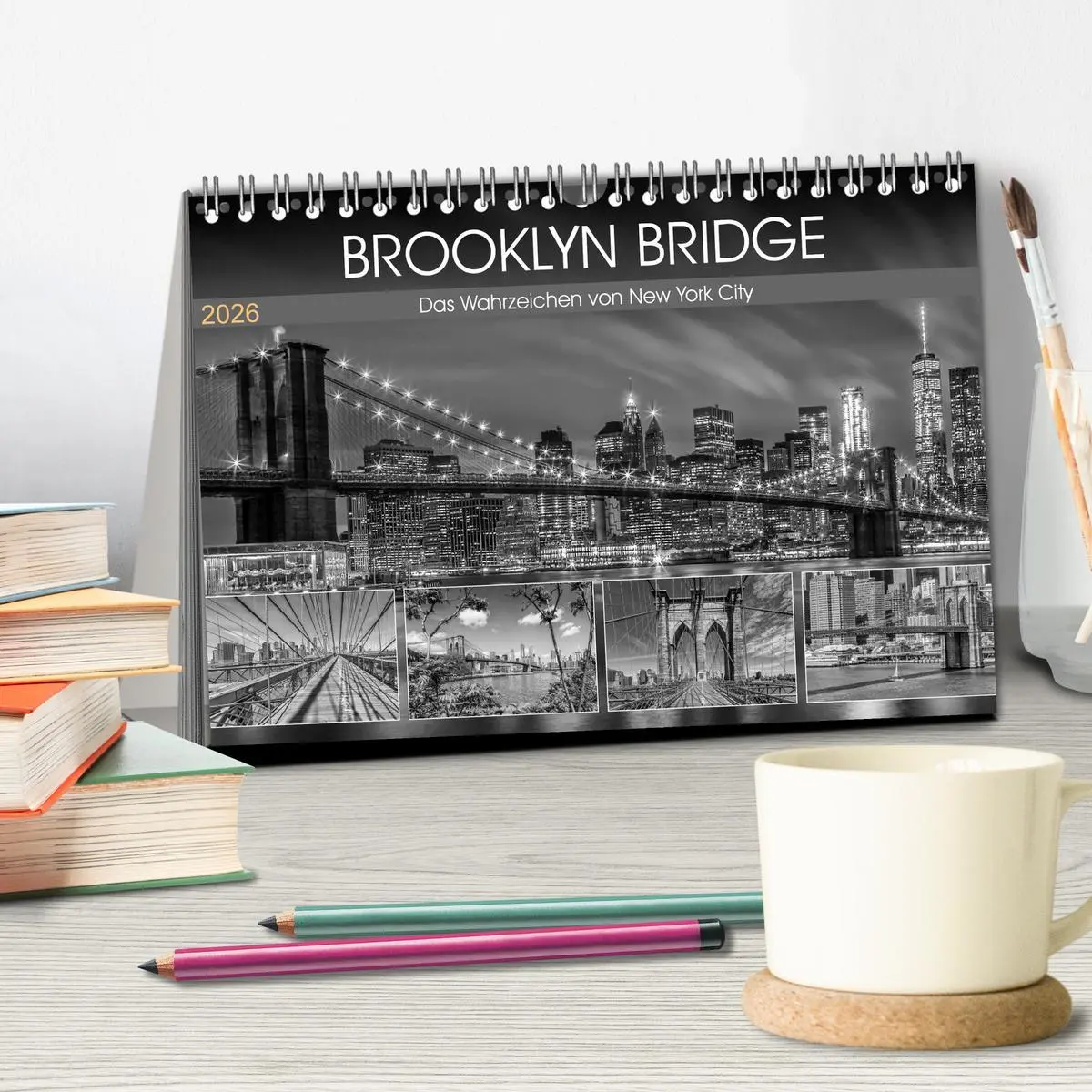 Bild: 9783516181937 | BROOKLYN BRIDGE Das Wahrzeichen von New York City (Tischkalender...