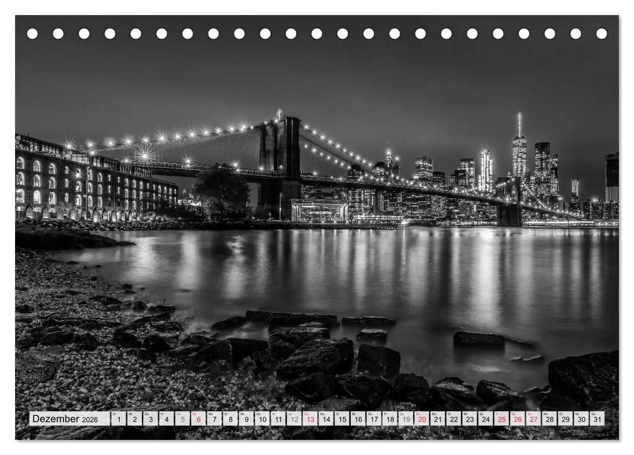 Bild: 9783516181937 | BROOKLYN BRIDGE Das Wahrzeichen von New York City (Tischkalender...
