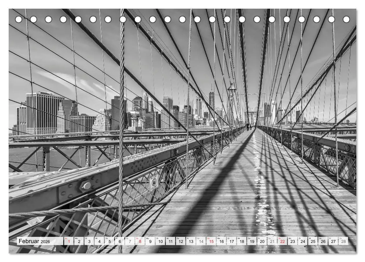 Bild: 9783516181937 | BROOKLYN BRIDGE Das Wahrzeichen von New York City (Tischkalender...