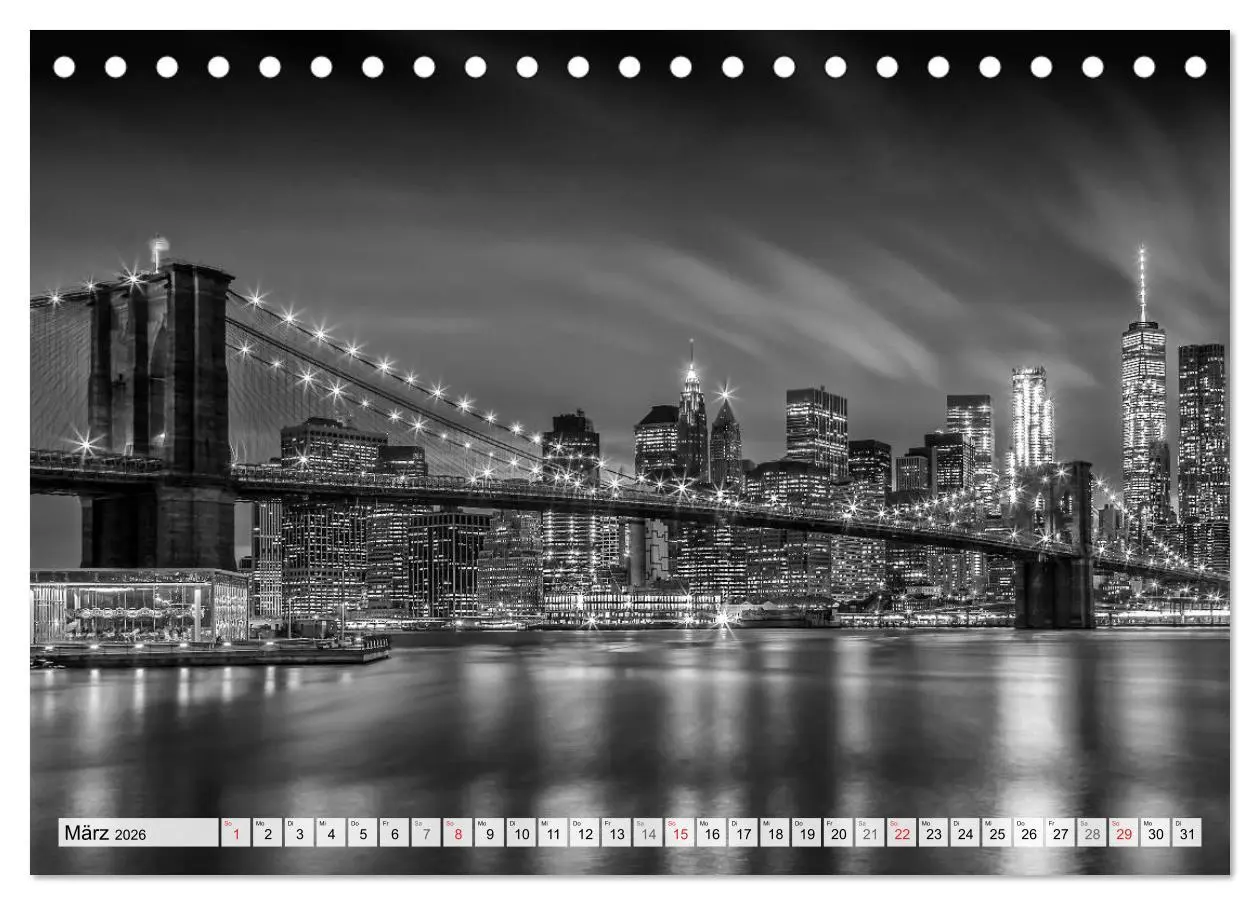 Bild: 9783516181937 | BROOKLYN BRIDGE Das Wahrzeichen von New York City (Tischkalender...