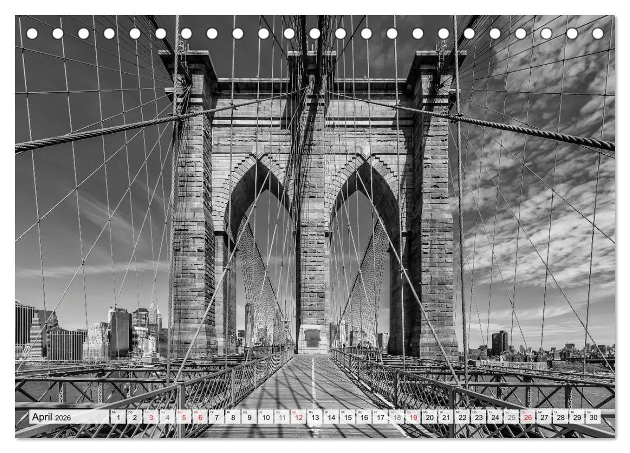 Bild: 9783516181937 | BROOKLYN BRIDGE Das Wahrzeichen von New York City (Tischkalender...
