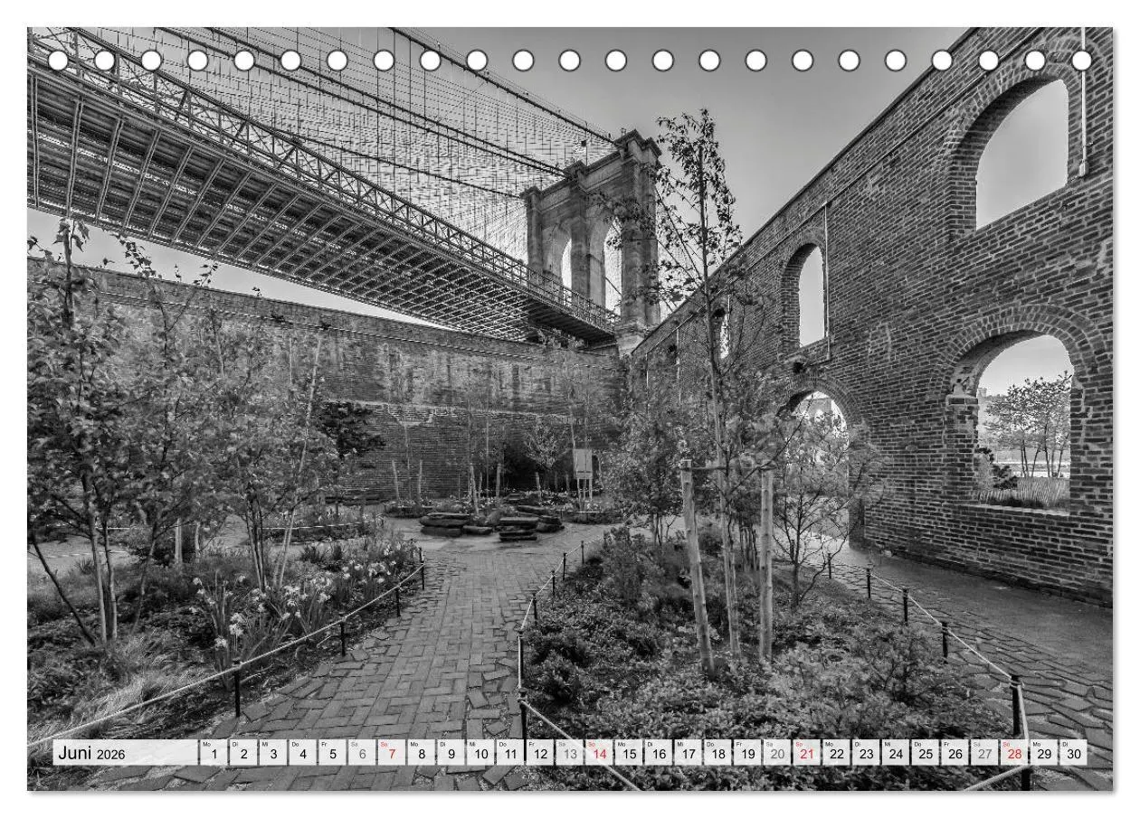 Bild: 9783516181937 | BROOKLYN BRIDGE Das Wahrzeichen von New York City (Tischkalender...