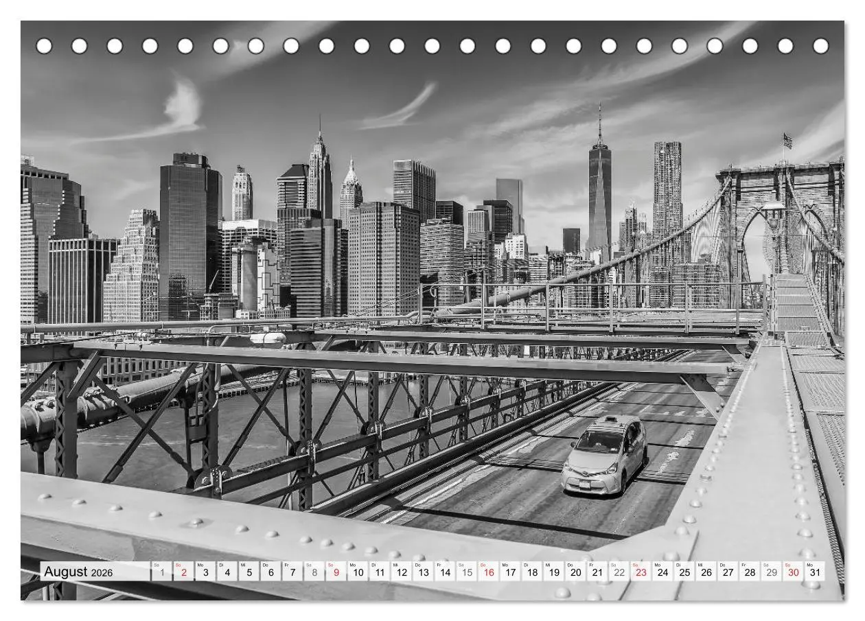 Bild: 9783516181937 | BROOKLYN BRIDGE Das Wahrzeichen von New York City (Tischkalender...