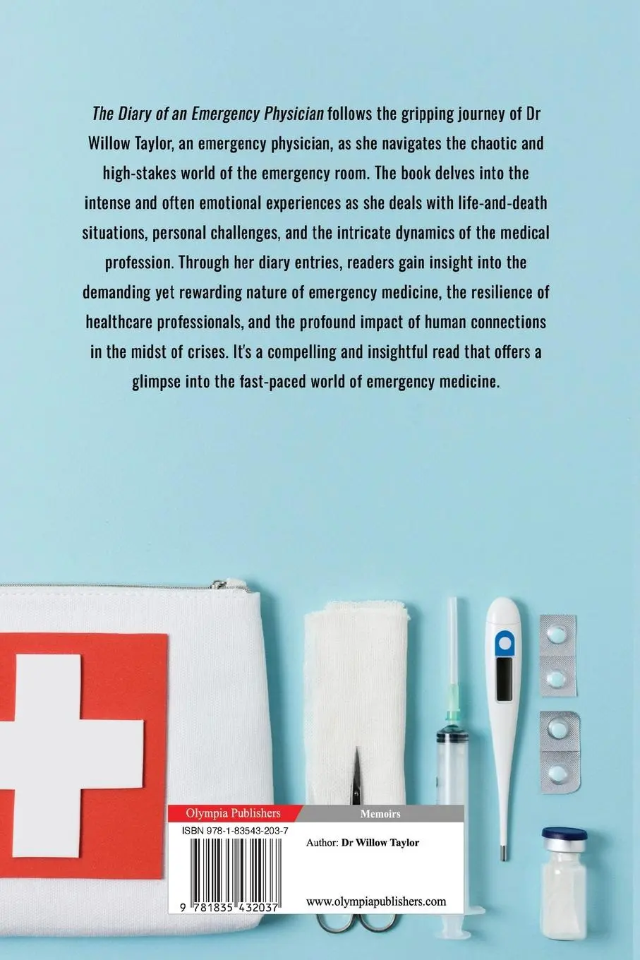 Rückseite: 9781835432037 | The Diary of an Emergency Physician | Willow Taylor | Taschenbuch
