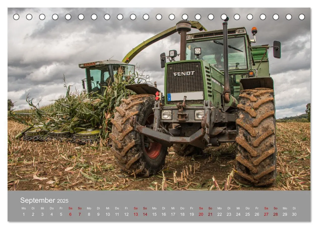 Bild: 9783435102037 | Youngtimer Landtechnik (Tischkalender 2025 DIN A5 quer), CALVENDO...