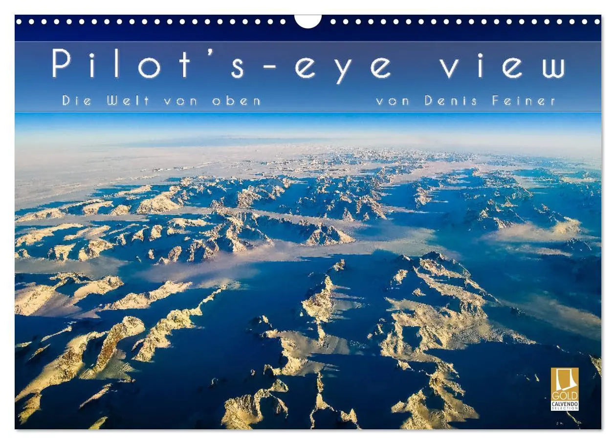 Cover: 9783457812037 | Pilot's-eye view - Die Welt von oben (Wandkalender 2026 DIN A3...