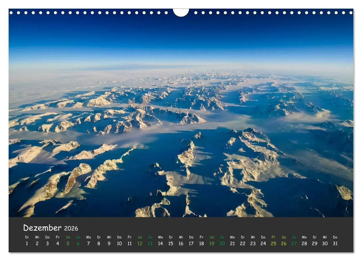 Bild: 9783457812037 | Pilot's-eye view - Die Welt von oben (Wandkalender 2026 DIN A3...