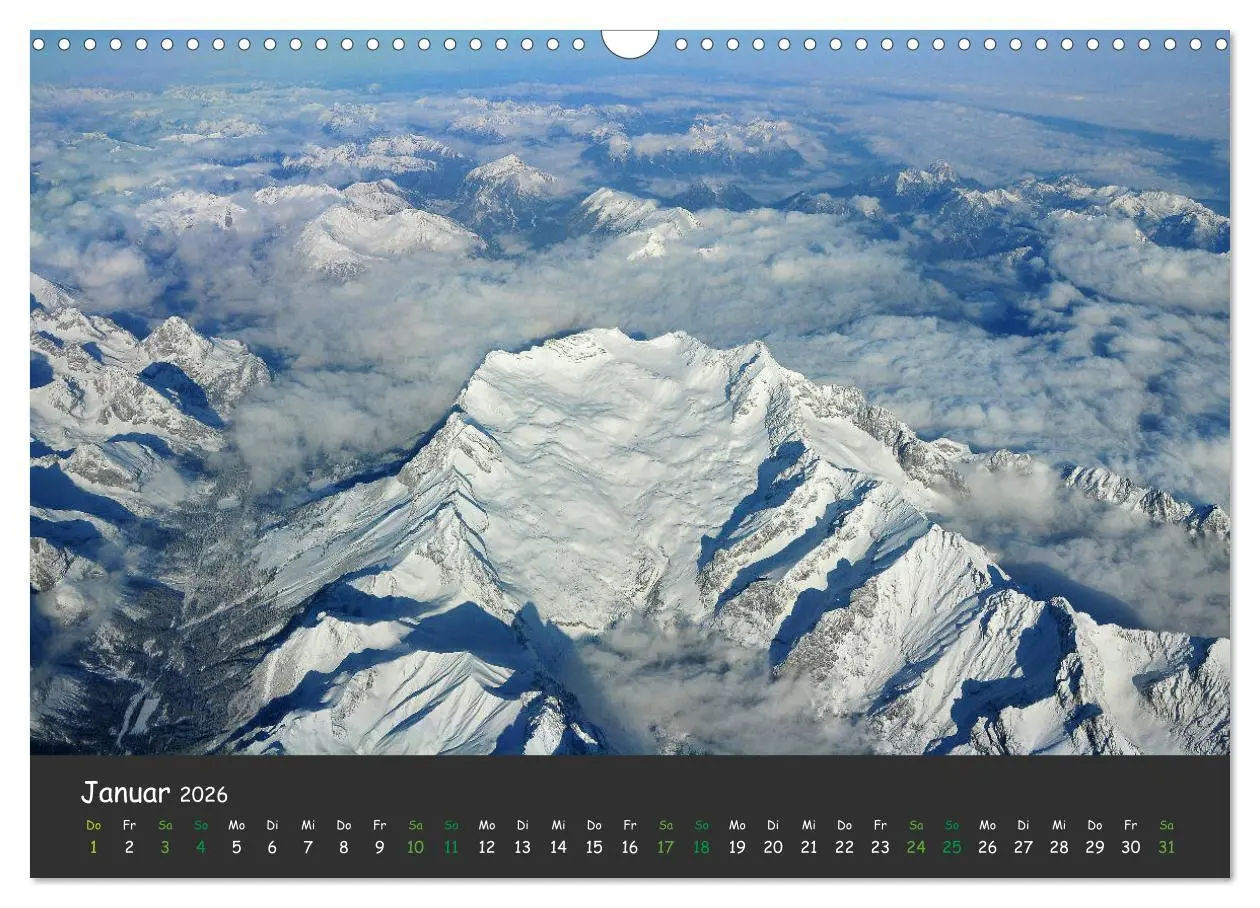 Bild: 9783457812037 | Pilot's-eye view - Die Welt von oben (Wandkalender 2026 DIN A3...