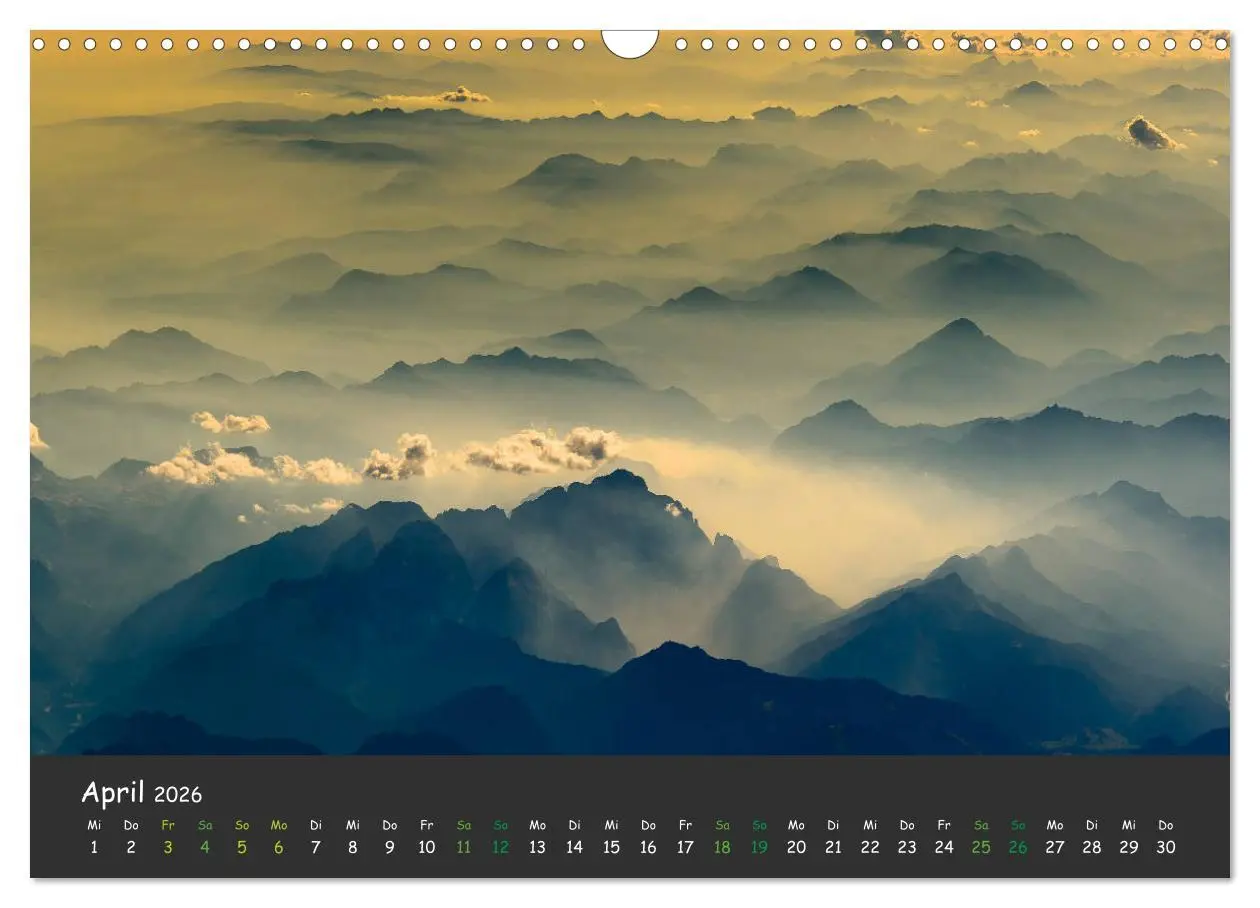 Bild: 9783457812037 | Pilot's-eye view - Die Welt von oben (Wandkalender 2026 DIN A3...