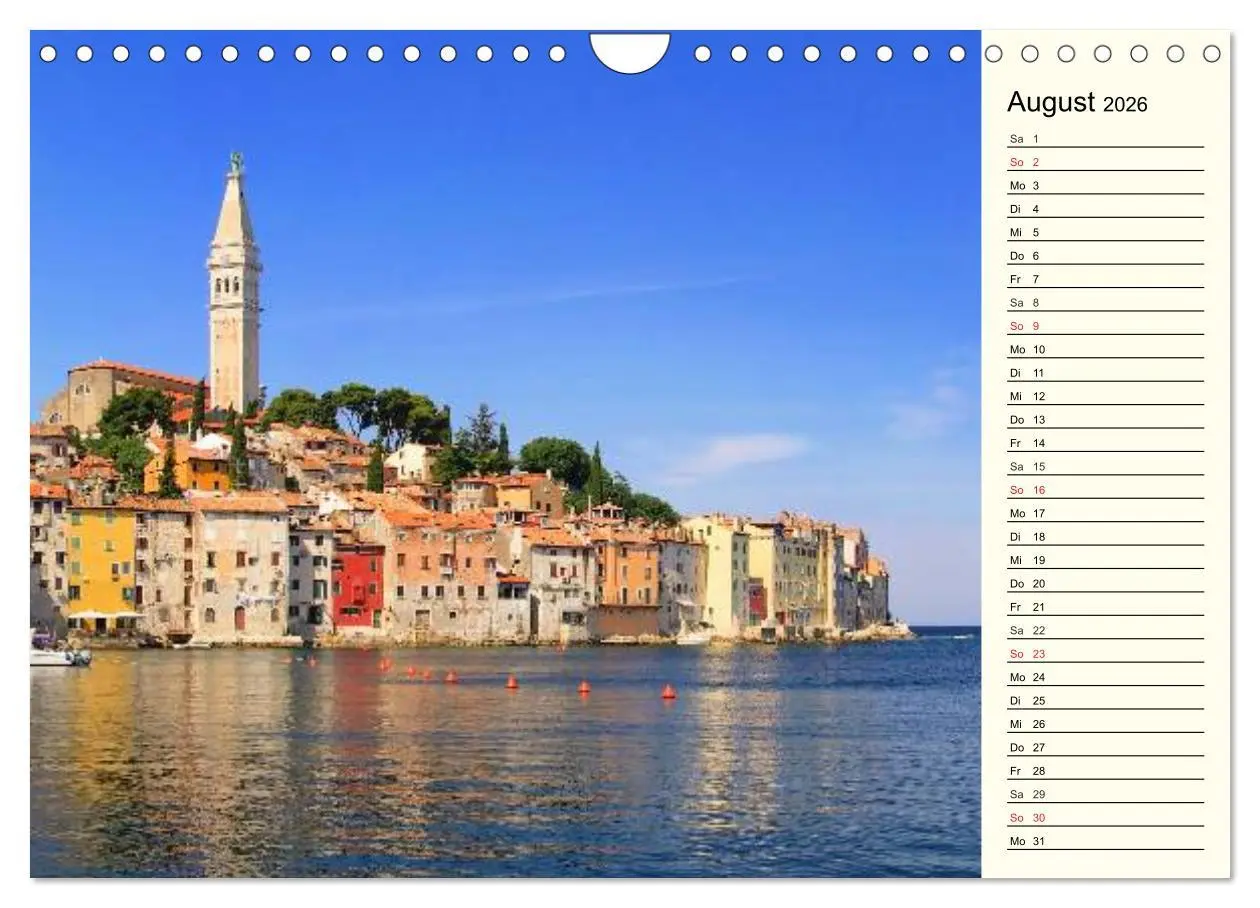 Bild: 9783457982037 | Kroatien (Wandkalender 2026 DIN A4 quer), CALVENDO Monatskalender