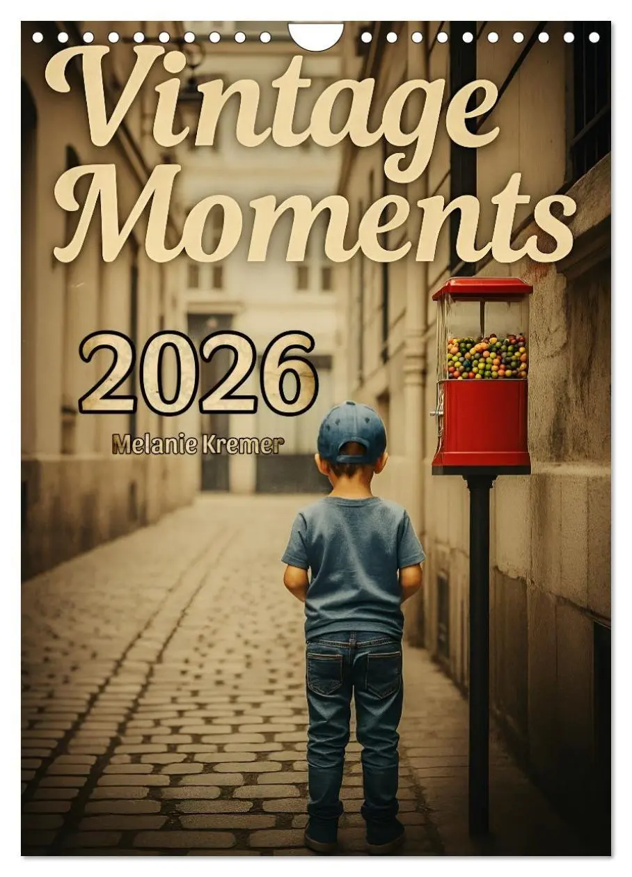 Cover: 9783516692037 | Vintage Moments - Klassiker für jeden Monat (Wandkalender 2026 DIN...