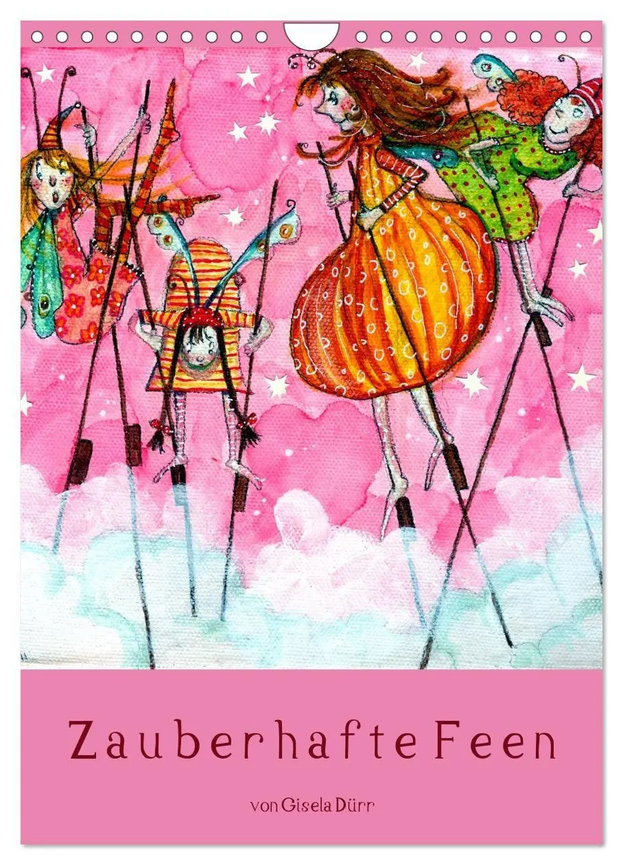 Cover: 9783594122037 | Zauberhafte Feen (Wandkalender 2027 DIN A4 hoch), CALVENDO...