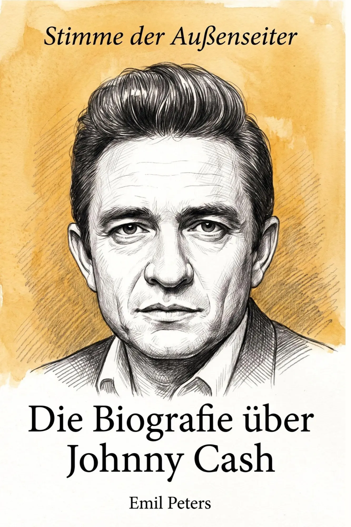 Cover: 9783696402037 | Die Biografie über Johnny Cash | Stimme der Außenseiter | Emil Peters