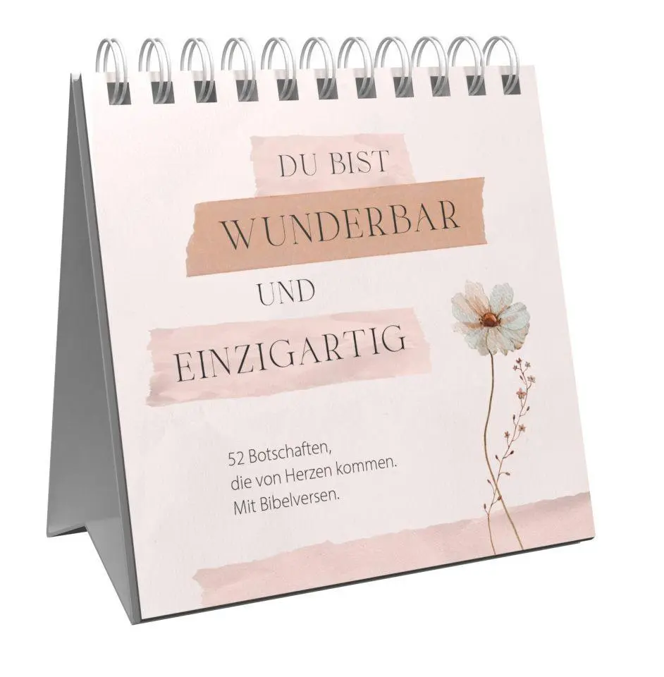 Cover: 9783986952037 | Du bist wunderbar und einzigartig - Aufstellbuch | Taschenbuch | 56 S.