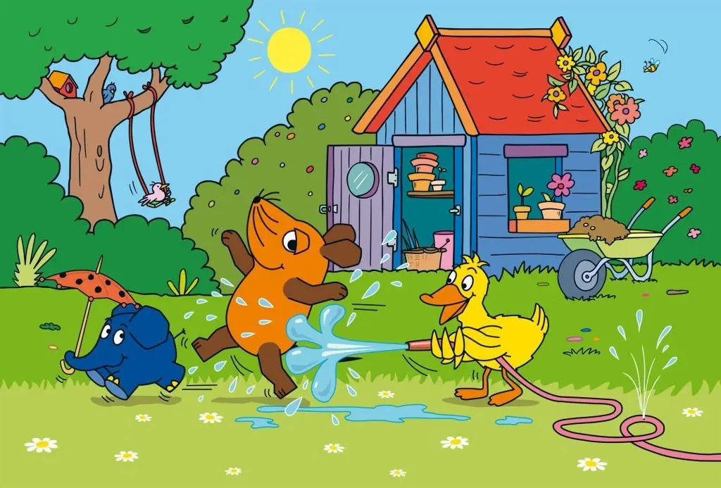 Bild: 4001504562137 | Die Maus: Viel Spaß mit der Maus. 3 x 48 Teile Puzzle | Spiel | 56213