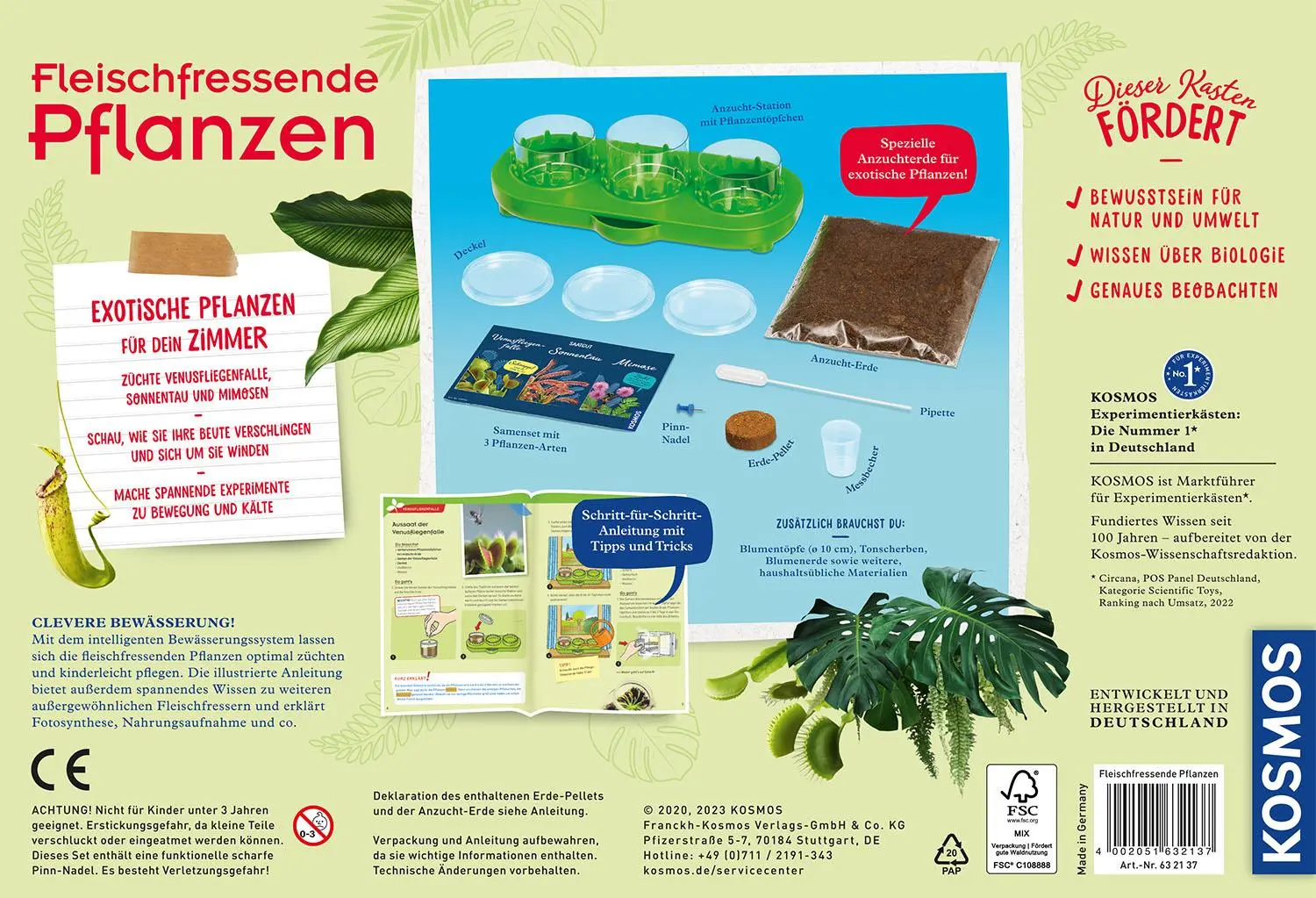 Bild: 4002051632137 | Fleischfressende Pflanzen | Experimentierkasten | Spiel | 632137
