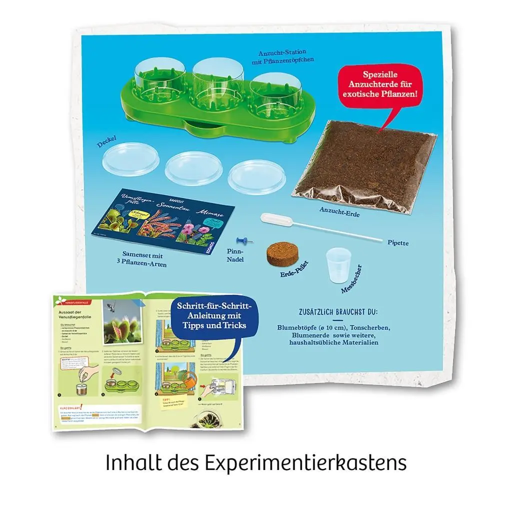 Bild: 4002051632137 | Fleischfressende Pflanzen | Experimentierkasten | Spiel | 632137