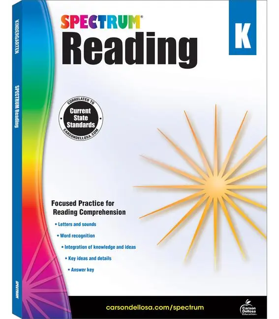 Cover: 9781483812137 | Spectrum Reading Workbook, Grade K | Volume 19 | Spectrum | Buch