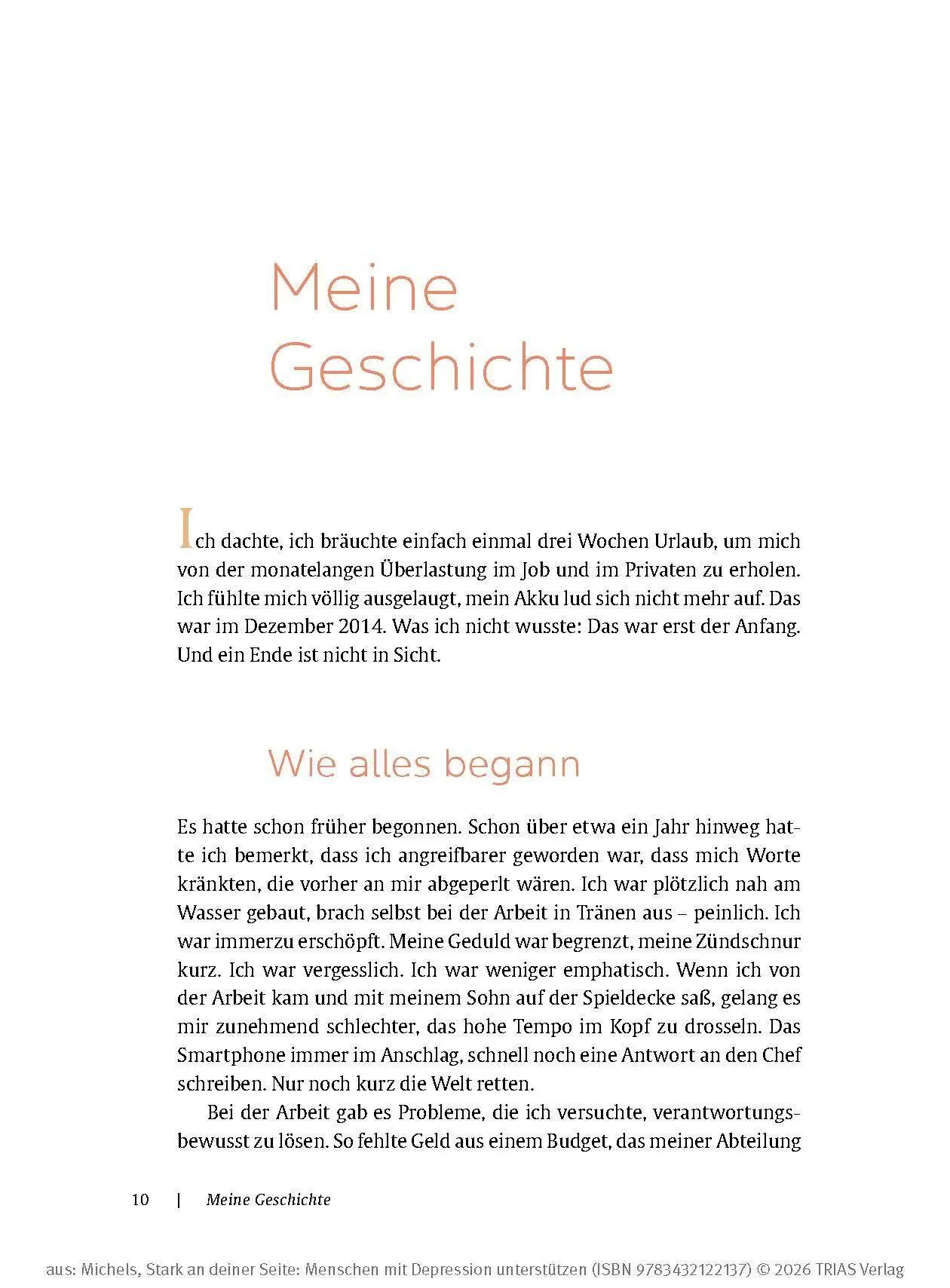 Bild: 9783432122137 | Stark an deiner Seite: Menschen mit Depression unterstützen | Michels